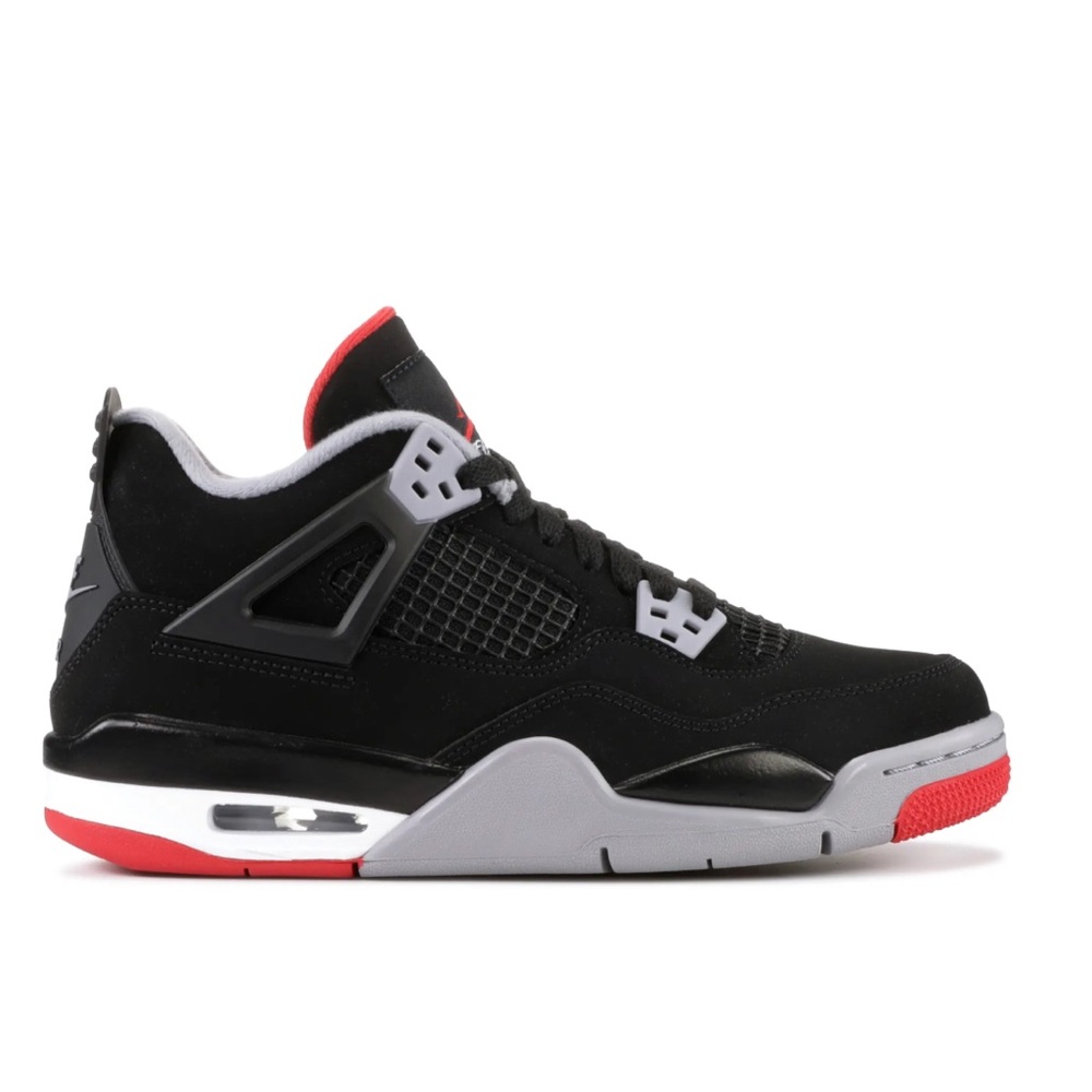 Black and Red Youth Sneakers